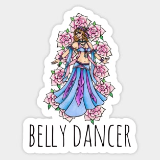 Belly Dancer Sticker